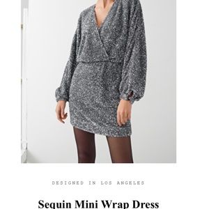& Other Stories Sequin Dress